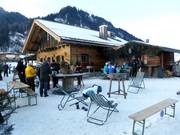 Wischt'l-Hitt'n at the valley station