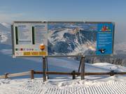 Information board on the Buchensteinwand