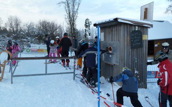 Family ski resorts Middle Franconia (Mittelfranken) – Families and children Hesselberg