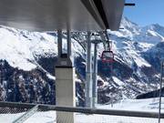 Zinal-Sorebois - 10pers. Gondola lift (monocable circulating ropeway)