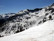 Arcalis - view of the ski resort