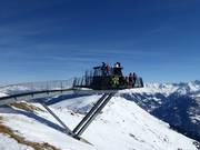 Viewing platform Z1 at Zwölferkopf at 2,596 m