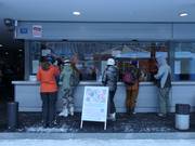 Friendly ticket office staff