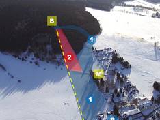 Trail map Schießberg – Crottendorf