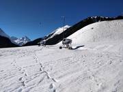 The two snow cannons in the Skiarena Mathon