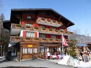 Hotel Bodenwald at the valley run to Grindelwald