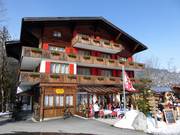 Hotel Bodenwald on the valley run to Grindelwald