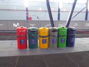 Waste separation in the Sierra Nevada ski resort