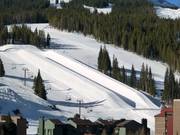 The halfpipe at Copper Mountain