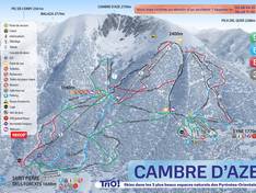 Trail map Cambre d'Aze – Eyne/Saint-Pierre-dels-Forcats