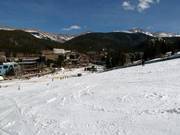 View of Winter Park Village with the hotels