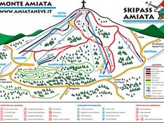 Trail map Monte Amiata
