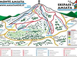 Trail map Monte Amiata