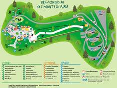 Trail map Ski Mountain Park – São Roque