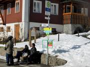 Bus stop of the Regio-Verkehrsverbund Freiburg