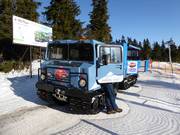 Snow groomer of the SkiTour to Pec pod Sněžkou