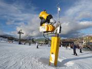 High-performance snow cannon in the Perisher ski resort