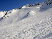 Freeride areas at Gemsstock