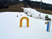 View of the U Gruloka ski area