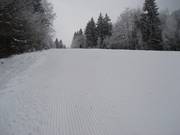 Perfectly groomed slope at Rabenkopf