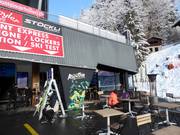 RocStar at the valley station Villars