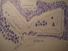 Trail map Leavenworth Ski Hill