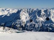 Panorama at the Tiefenbach Glacier