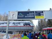 Information at the chairlift entry