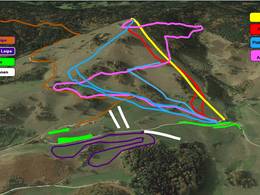 Trail map Hornlift – Fröhnd