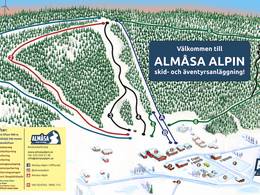 Trail map Almåsa