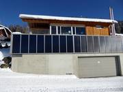 Solar energy facilities produce energy on the Kristberg