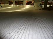 Groomed slope