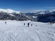 Easy slopes at the Arena Center in Gerlos