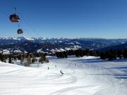 Slope at the 10-seater gondola lift Riegleralm