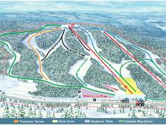 Trail map Hidden Valley (AB)