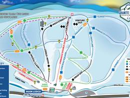 Trail map Granite Gorge Mountain Park