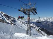 Gaffia-Pizolhütte - 4pers. High speed chairlift (detachable)