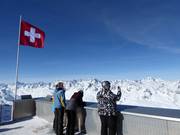 Viewing platform on the Gemsstock