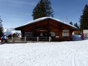 Ski school office at the mountain station