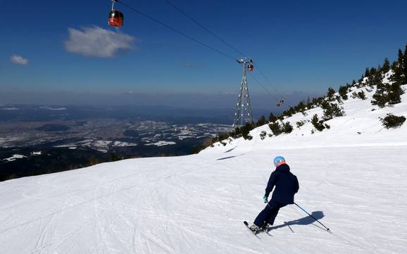 Biggest height difference in the Sofia Province – ski resort Borovets