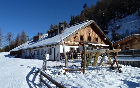 Huts, mountain restaurants  Tirol West – Mountain restaurants, huts Venet – Landeck/Zams/Fliess