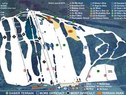 Trail map Toggenburg Ski Center