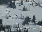 Cross-country skiing in Heutal