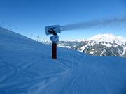 Snowmaking at Hochjoch