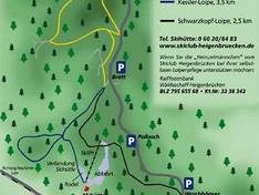 Trail map Winterloch – Heigenbrücken