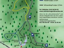 Trail map Winterloch – Heigenbrücken