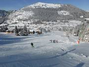 Easy slope Idealhang at the drag lift