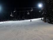 Night skiing