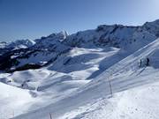 Intermediate slopes at Metschstand and Luegli