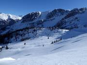 Slopes at the 6-seater chairlift Wastenegg